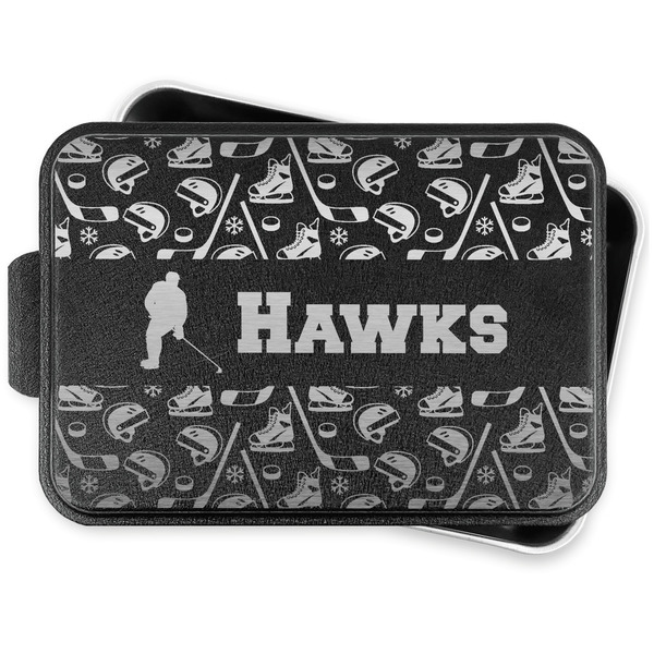 Custom Hockey 2 Aluminum Baking Pan with Lid (Personalized)