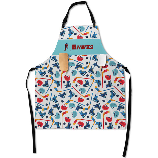 Hockey 2 Apron - Flat with Props (MAIN)