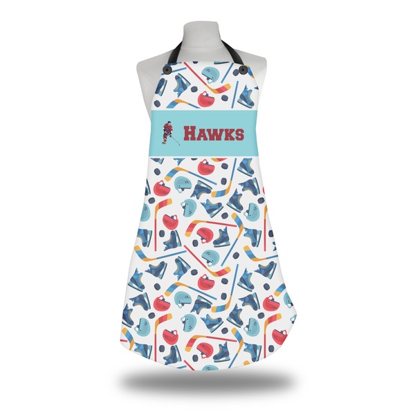 Hockey 2 Apron on Mannequin
