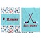 Hockey 2 Baby Blanket (Double Sided - Printed Front and Back)