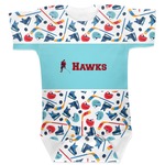 Hockey 2 Baby Bodysuit (Personalized)