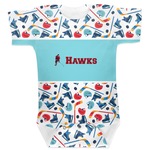Hockey 2 Baby Bodysuit 0-3 (Personalized)