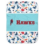 Hockey 2 Baby Swaddling Blanket (Personalized)