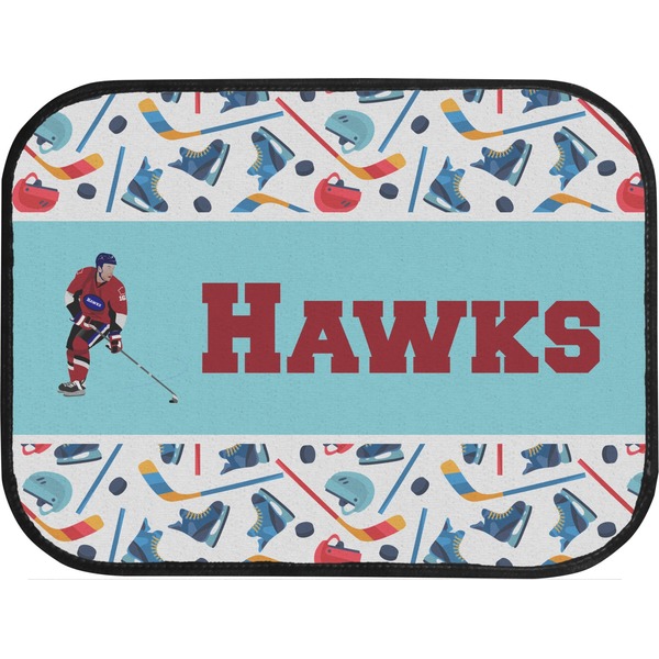 Hockey 2 Back Seat Car Mat