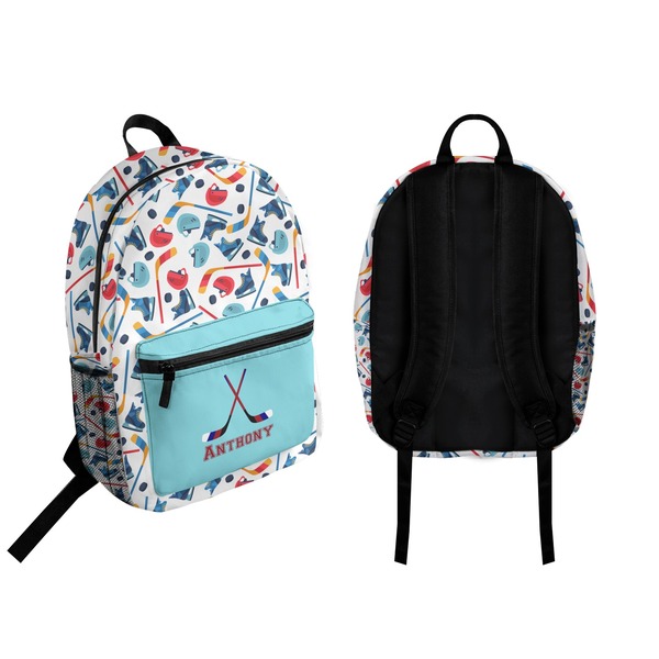 Hockey 2 Backpack front and back - Apvl