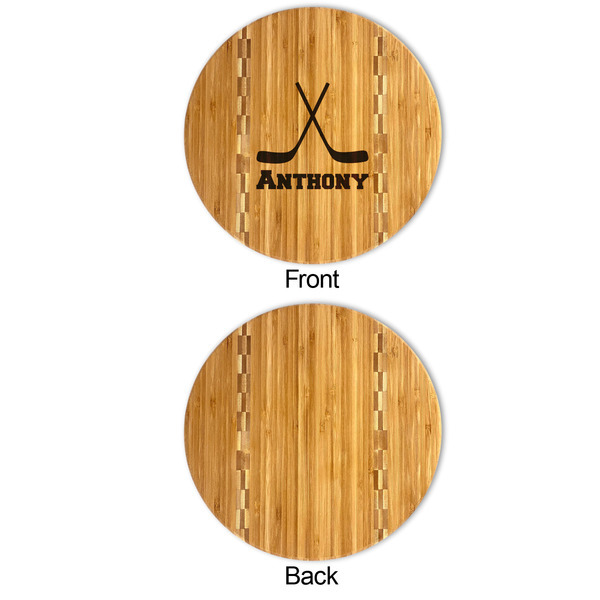 Hockey 2 Bamboo Cutting Boards - APPROVAL