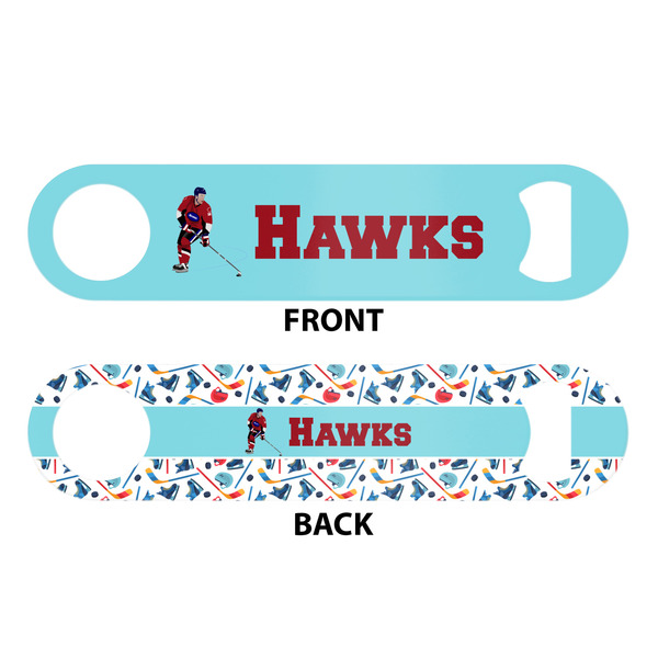 Hockey 2 Bar Bottle Opener - White - Approval