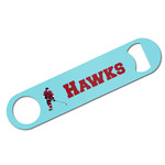 Hockey 2 Bar Bottle Opener w/ Name or Text