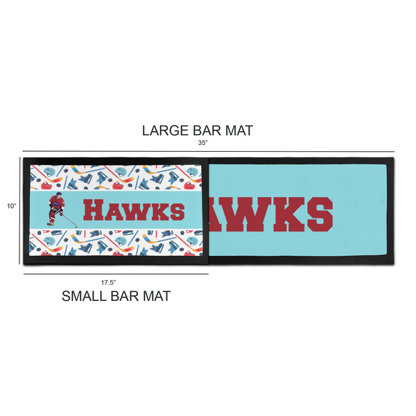 Hockey 2 Bar Mats - Sizing Chart
