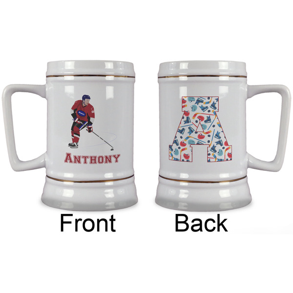 Hockey 2 Beer Stein - Approval