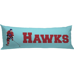 Hockey 2 Body Pillow Case (Personalized)