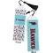 Hockey 2 Bookmark with tassel - Front and Back