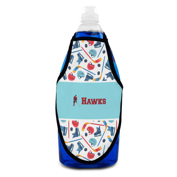 Hockey 2 Bottle Apron - Soap - FRONT