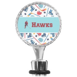 Hockey 2 Wine Bottle Stopper (Personalized)