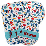Hockey 2 Burp Cloth (Personalized)