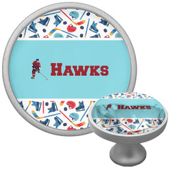Hockey 2 Cabinet Knob (Personalized)