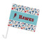 Hockey 2 Car Flag (Personalized)