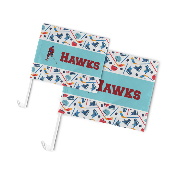 Hockey 2 Car Flags - PARENT MAIN (both sizes)
