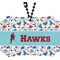 Hockey 2 Rear View Mirror Ornament (Personalized)