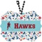 Hockey 2 Rear View Mirror Decor (Personalized)