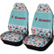 Hockey 2 Car Seat Covers (Set of Two) (Personalized)