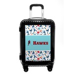 Hockey 2 Carry On Hard Shell Suitcase (Personalized)