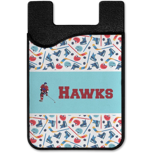Hockey 2 Cell Phone Credit Card Holder