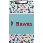 Hockey 2 Clipboard (Legal Size) (Personalized)
