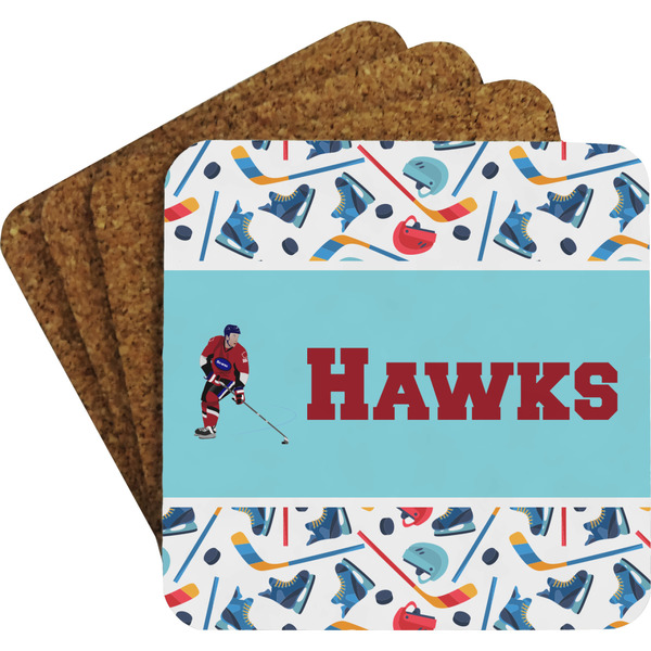 Hockey 2 Coaster Set (Personalized)