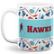 Hockey 2 Coffee Mug - 11 oz - Full- White