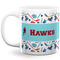Hockey 2 20 Oz Coffee Mug - White (Personalized)