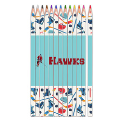 Hockey 2 Colored Pencils (Personalized)