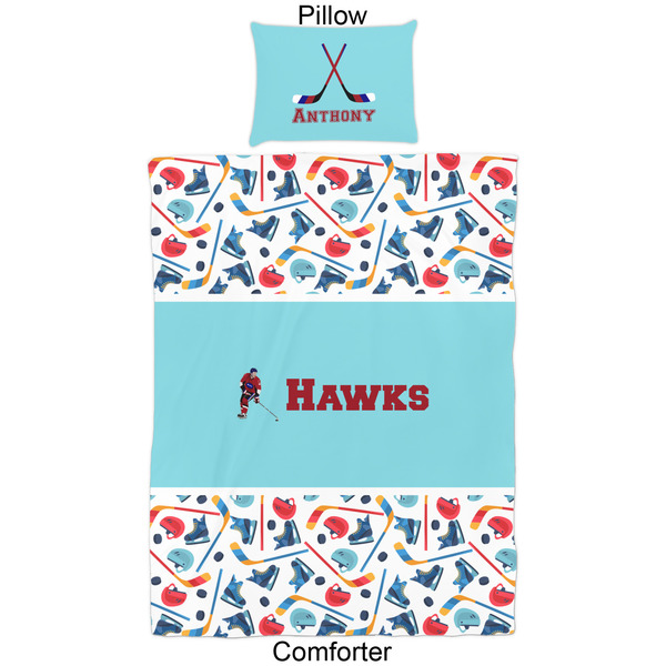 Hockey 2 Comforter Set - Twin - Approval