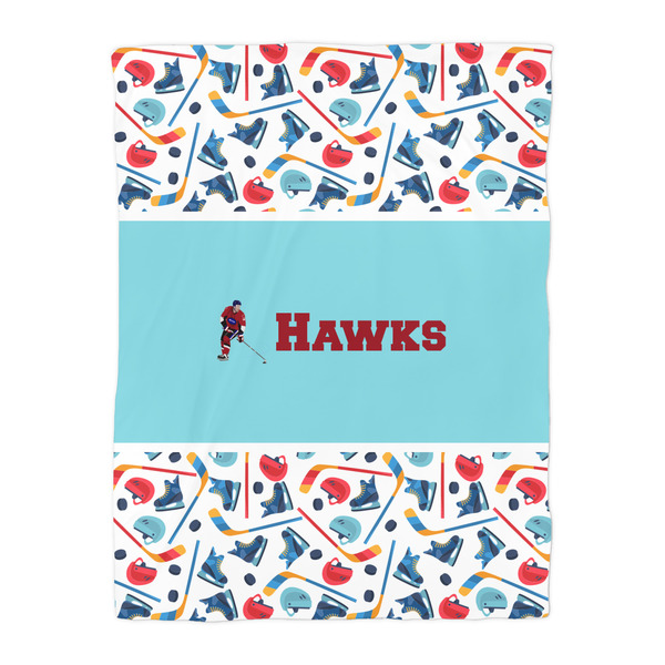 Hockey 2 Comforter - Twin - Front