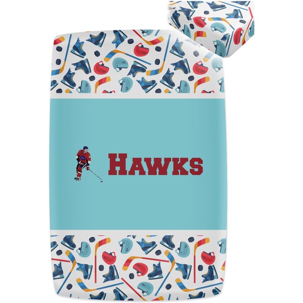 Hockey 2 Crib Fitted Sheet - Apvl
