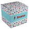 Hockey 2 Cube Favor Gift Box - Front/Main