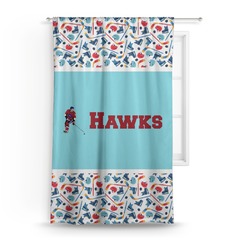 Hockey 2 Curtain (Personalized)