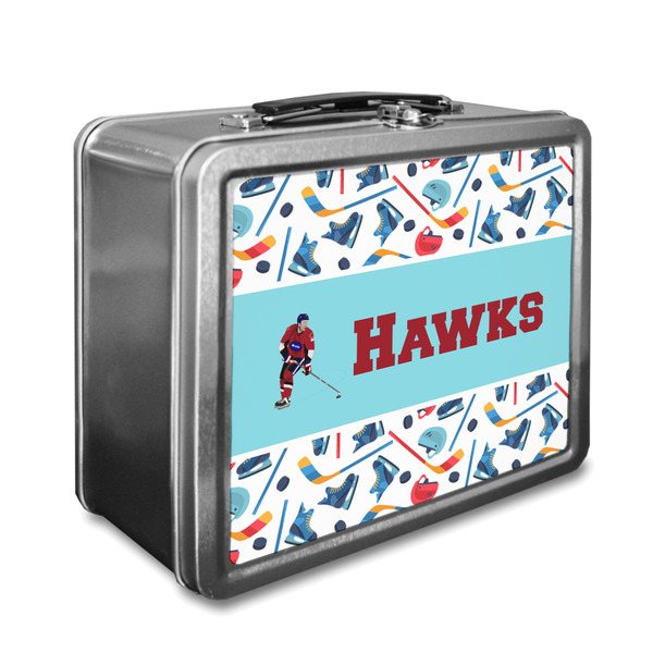 Custom Hockey 2 Lunch Box (Personalized)