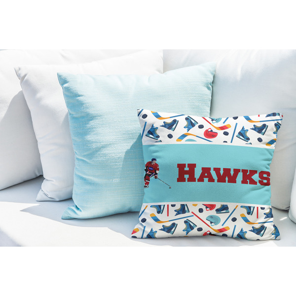 Hockey 2 Decorative Pillow Case - LIFESTYLE 2