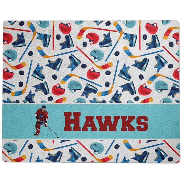 Hockey 2 Dog Food Mat - Large without Bowls