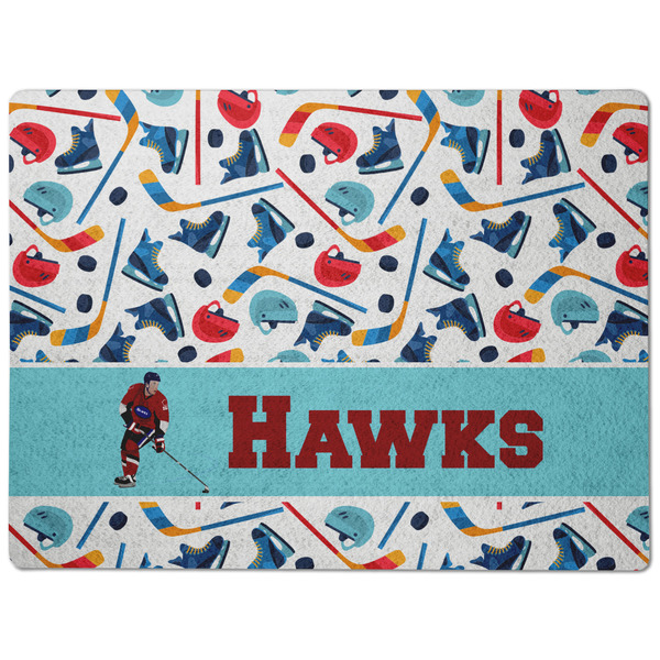 Hockey 2 Dog Food Mat - Medium without bowls