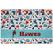 Hockey 2 Dog Food Mat w/ Name or Text