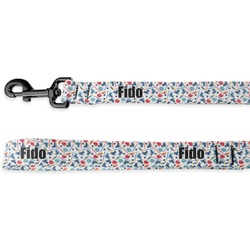 Hockey 2 Deluxe Dog Leash (Personalized)