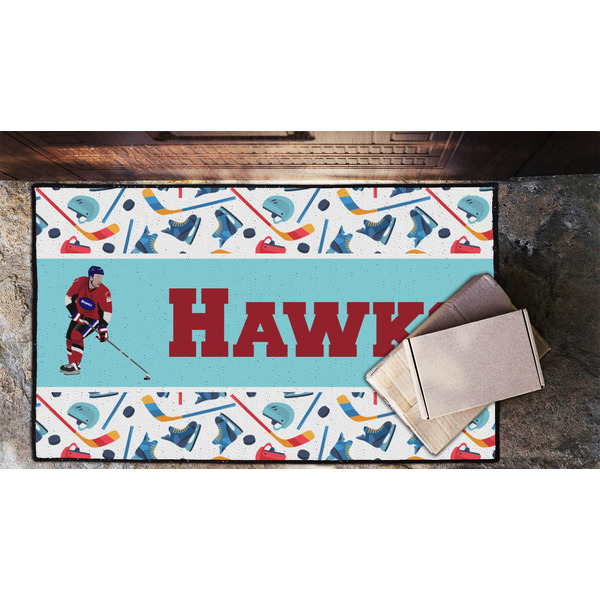 Hockey 2 Door Mat - LIFESTYLE (Lrg)