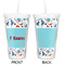 Hockey 2 Double Wall Tumbler with Straw - Approval