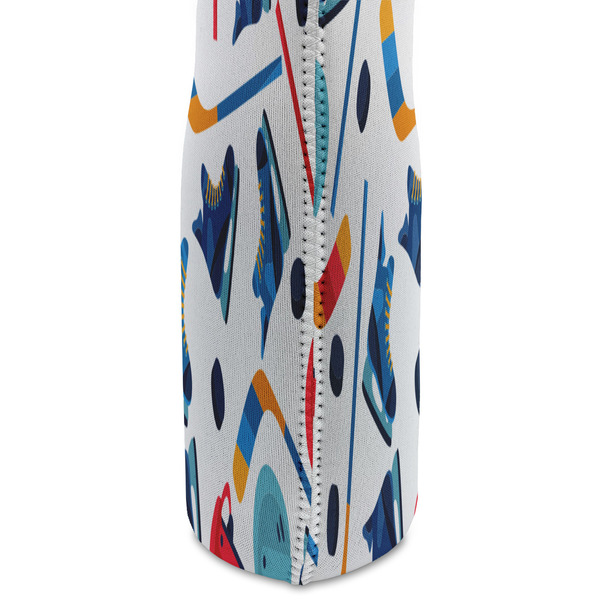 Hockey 2 Double Wine Tote - DETAIL 2 (new)