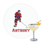 Hockey 2 Drink Topper - Large - Single with Drink
