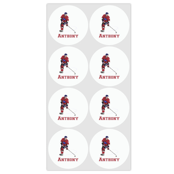 Hockey 2 Drink Topper - Medium - Set of 12