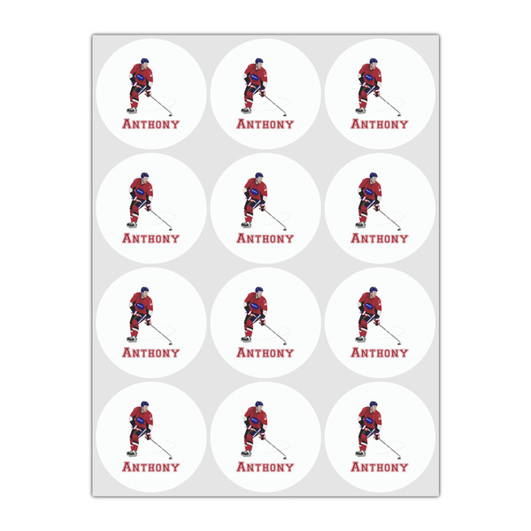 Hockey 2 Drink Topper - Small - Set of 12