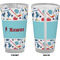Hockey 2 Pint Glass - Full Color - Front & Back Views
